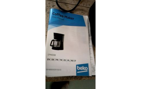 CAFETIERE ELECTRIQUE BEKO NOIR