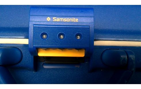 ÜBERSEEKOFFER 1 SAMSONITE BLAU PVC, , MOBILE