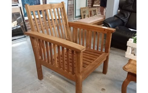 FAUTEUIL DE JARDIN EN BOIS EXOTIQUE