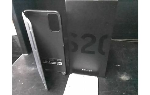 SAMSUNG GALAXY S20 PLUS 128GO / NOIR / 5G + ETUI + VERRE TREMPE