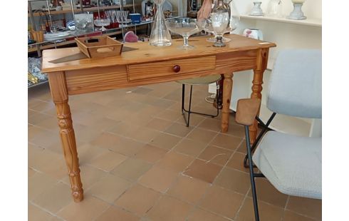 CONSOLE EN PIN 1 TIROIR