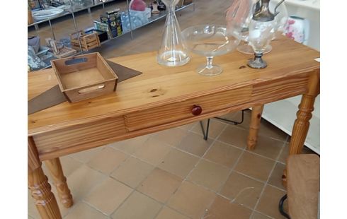 CONSOLE EN PIN 1 TIROIR