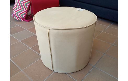 POUF CYLINDRIQUE COLORE