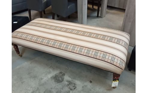 BANQUETTE TISSU LIGNE À ROULETTES