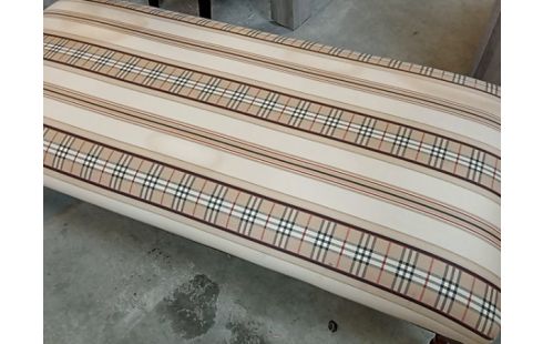 BANQUETTE TISSU LIGNE À ROULETTES