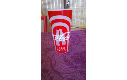 GOBELET COCA COLA PARIS 2024