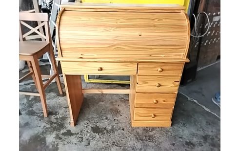 BUREAU CYLINDRE PIN MASSIF