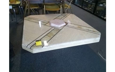 TABLE BASSE TRAVERTIN