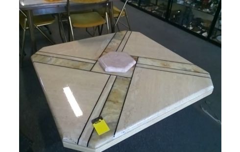 TABLE BASSE TRAVERTIN