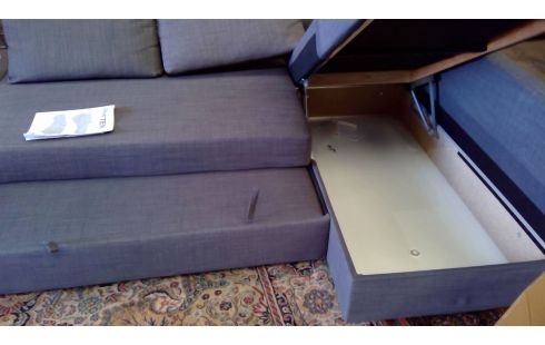 CANAPE CONVERTIBLE IKEA TISSU