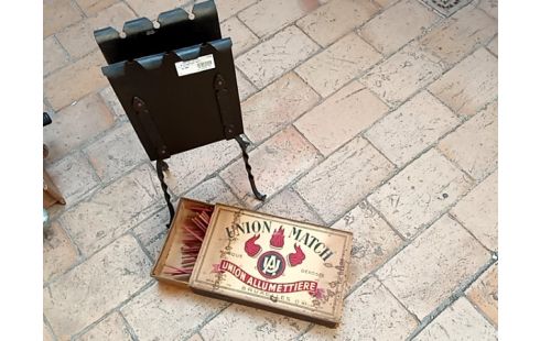 SUPPORT boite d'alumettes maxi