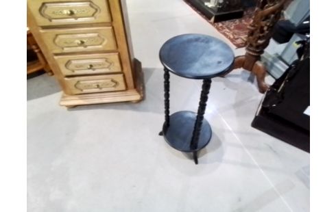 SELLETTE EN BOIS NOIR