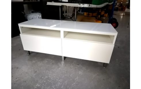 MEUBLE TV LAGUE BLANC