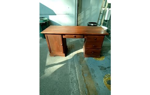 BUREAU 1 PORTE 4 TIROIRS