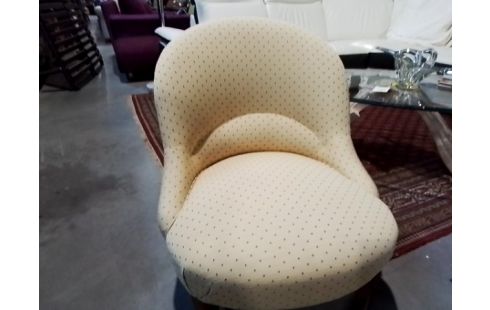 CHAUFFEUSE TISSU JAUNE