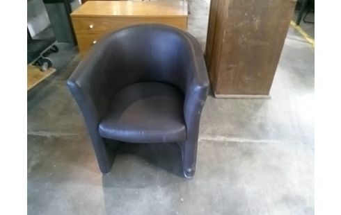 FAUTEUIL CABRIOLET MARRON