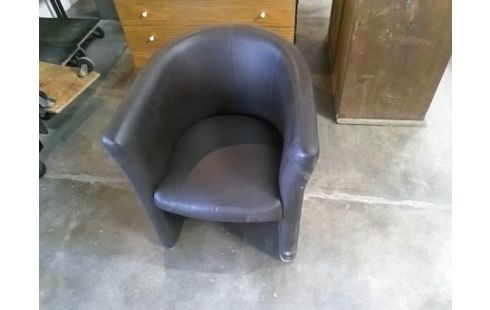 FAUTEUIL CABRIOLET MARRON