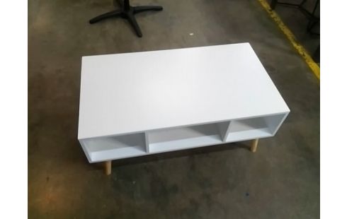 TABLE BASSE MODERNE BLANCHE