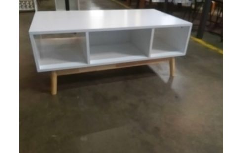 TABLE BASSE MODERNE BLANCHE