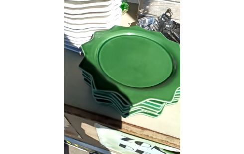 ASSIETTE PLATE ETOILE LOT