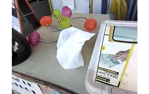 ÉTAGÈRE MIROIR VINTAGE + RES