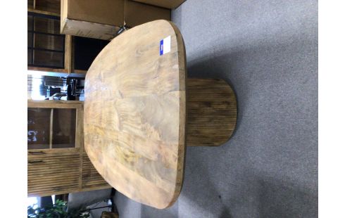 TABLE RAMPUR 220CM MANGUIER BROSSE