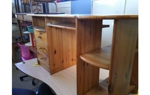 BUREAU PIN 3 TIROIRS