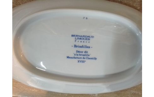 SERVICE BERNARDAU LIMOGES MODELE BRINDILLE