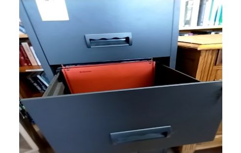 CASIER BUREAU 4 TIROIRS AVEC CLÉ