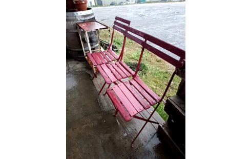 CHAISE BISTROT VINTAGE PLIANTE