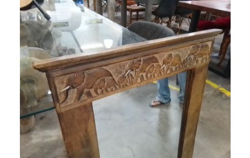 MIROIR BOIS IVOIRE
