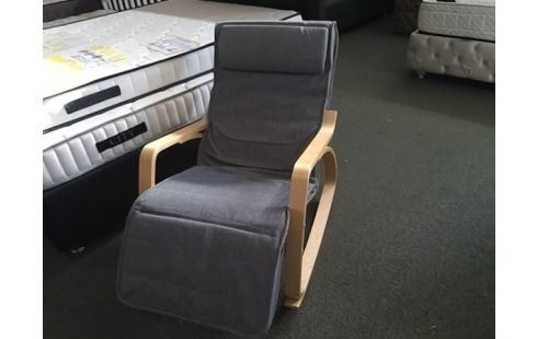 FAUTEUIL TISSU GRIS