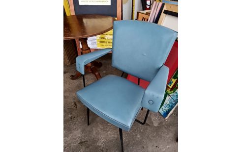 FAUTEUIL VINTAGE SKY BLEU