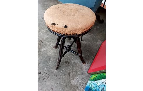TABOURET DE PIANO 1900
