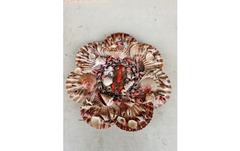 ASSIETTE DECO COQUILLAGES