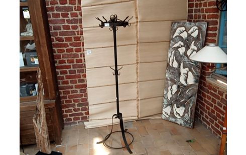 PORTE MANTEAU PERROQUE METAL s