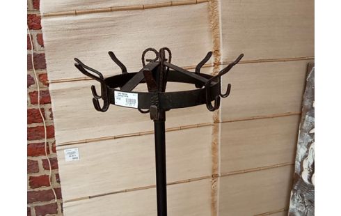 PORTE MANTEAU PERROQUE METAL s