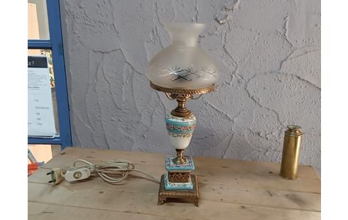 LAMPE QUINQUET ELECTRIFIE