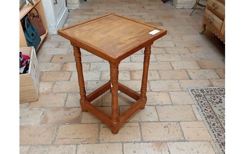 TABLE D'APPOINT BOIS MIEL