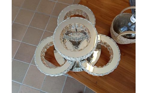 PLAFONNIER 4 CERCLES LED KADIRELLI