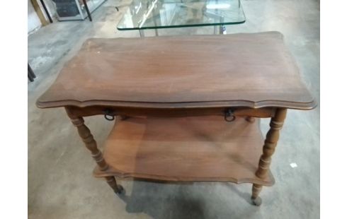 DESSERTE 1 TIROIR BOIS