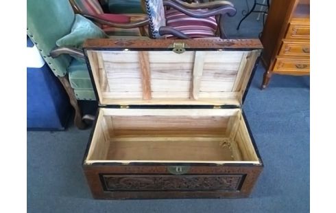 COFFRE BOIS ASIATIQUE