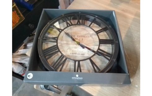 HORLOGE MURALE STYLE INDUS