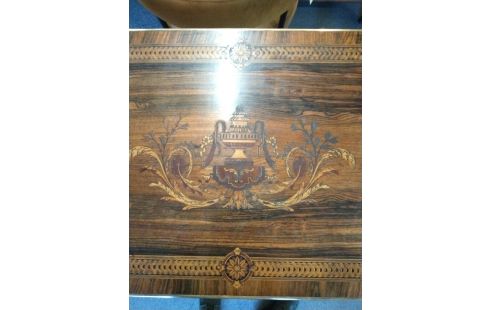 TABLE MARQUETERIE NAPOLEON III