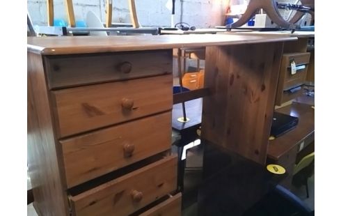 BUREAU PIN 4 TIROIRS