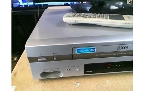 MAGNETOSCOPE LG MG63 AVEC TELECOMMANDE