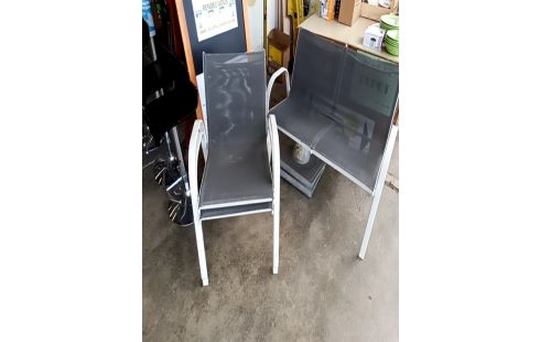 SALON DE JARDIN BANC +2 FAUTEUILS