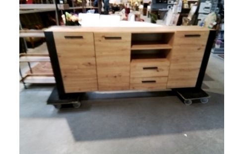 BUFFET DECOR BOIS MODERNE 3P 2T 2N