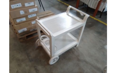 DESSERTE A ROULETTES PLASTIQUE SUR ROULETTES