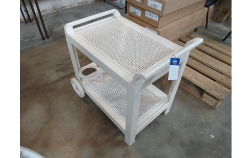 DESSERTE A ROULETTES PLASTIQUE SUR ROULETTES